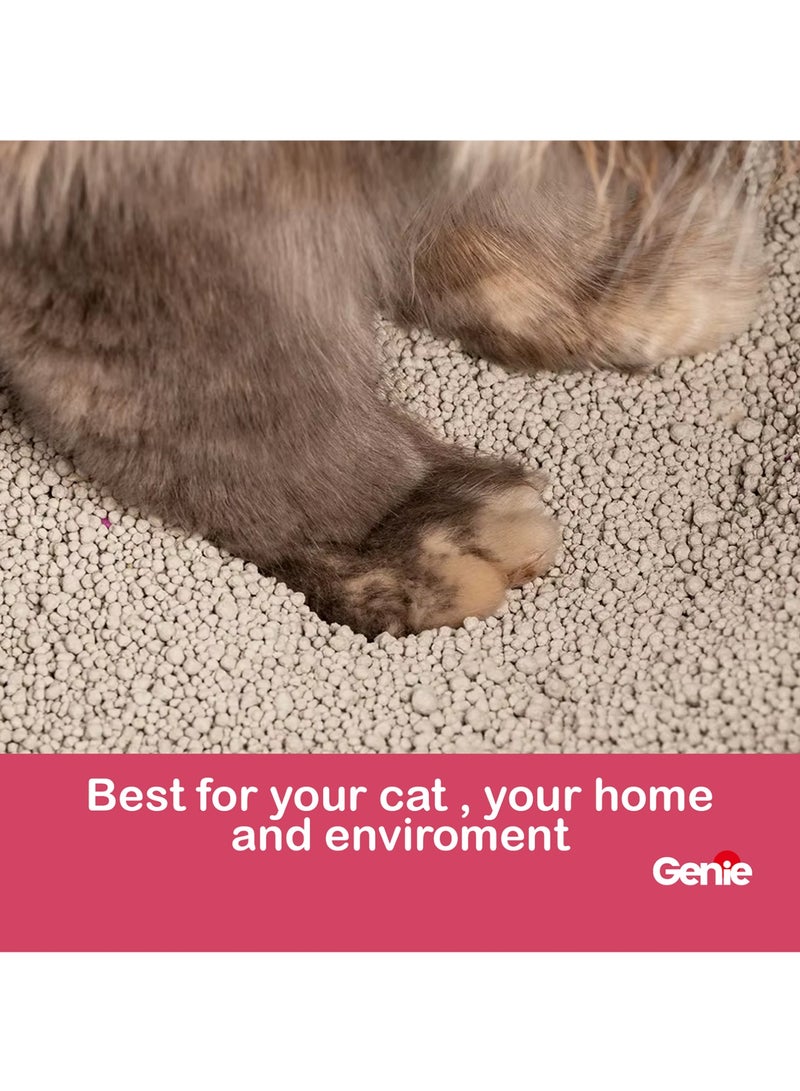 Genie Cat litter Clumping 6.3 L Baby Powder