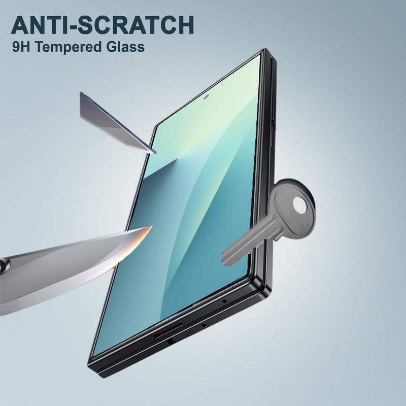 Mobilebies Premium Tempered Glass Screen Protector Guard For Samsung Z Fold 7 5G (8 Inch, Pack of 1) | Edge to Edge Coverage With Easy to installation kit - Image 4
