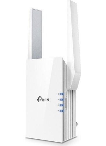 RE505X, AX1500 Mbps, Broadband/Wi-Fi Extender, Booster/Hotspot with 1 Gigabit Port and 2 External Antennas, Internal Access Point Mode, Wi-Fi 6 Range Extender