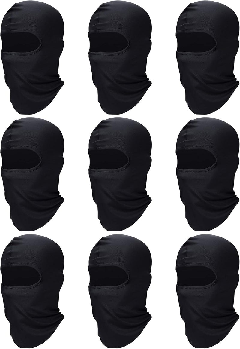 9-piece summer full-face sunscreen set (including sunscreen mask, cool scarf, windproof headgear) - Image 1