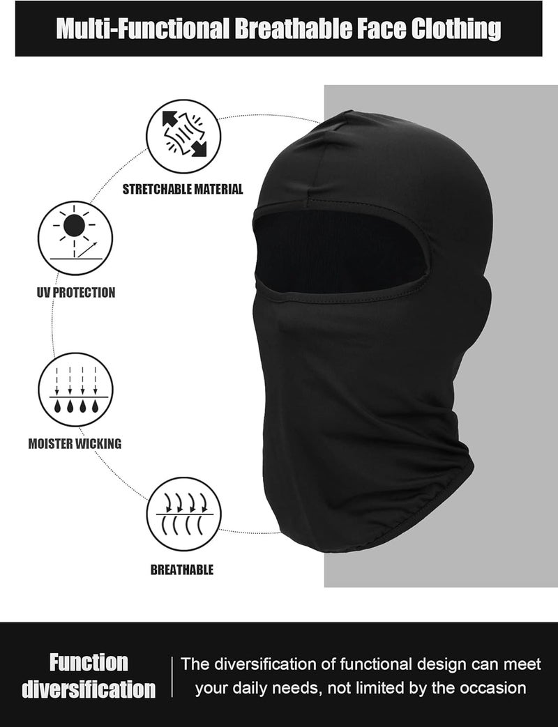 9-piece summer full-face sunscreen set (including sunscreen mask, cool scarf, windproof headgear) - Image 3