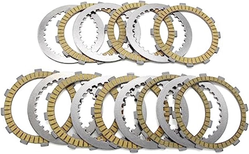 DEMULAX Motorcycle Clutch Friction Disc Plate Kit - Image 1