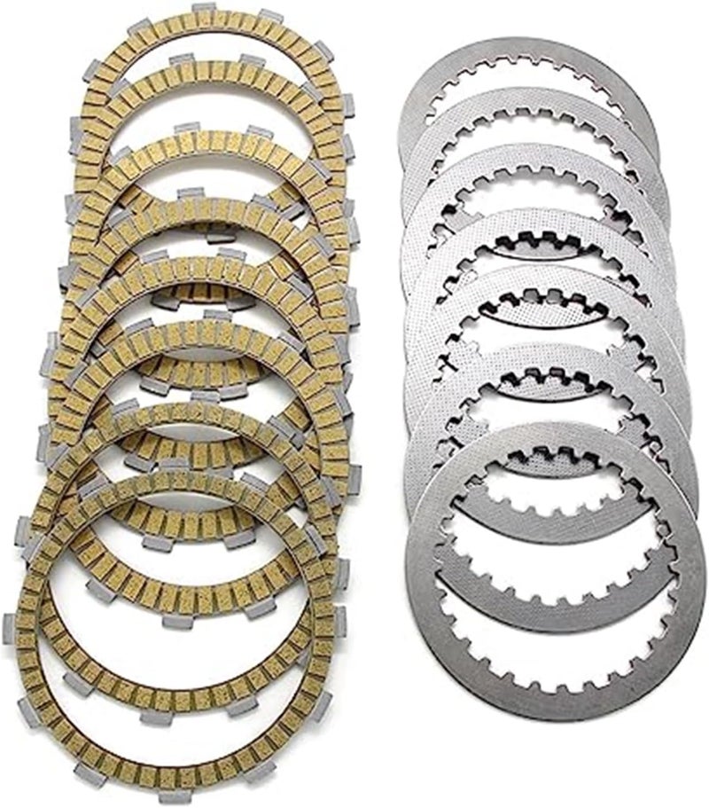 DEMULAX Motorcycle Clutch Friction Disc Plate Kit - Image 2
