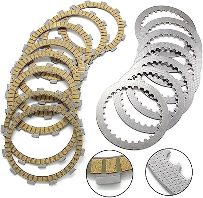 DEMULAX Motorcycle Clutch Friction Disc Plate Kit - Image 5