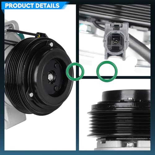 TadaMark Air Conditioner AC Compressor with Clutch Clutch Compatible with Mazda 3 2014-2018, Mazda 3 Sport 2014-2018, CX-5 2.0L 2014-2015, CX-5 2.5L 2014-2020 - Image 5