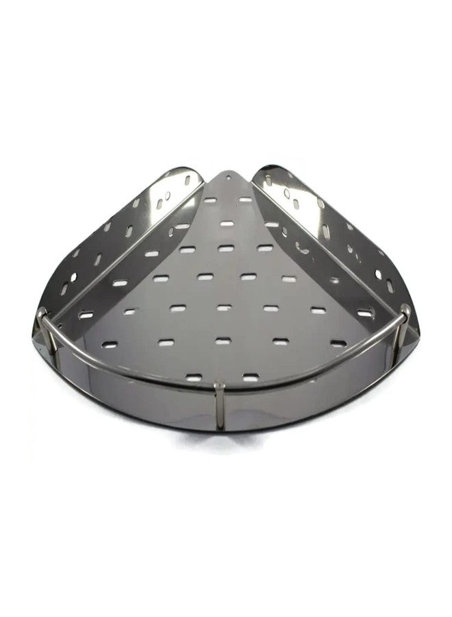 INDOROX Bathroom Corner Shelf 9 Inch Size Stainless Steel SS 304 Wall Mounted Model: CRN002 - Image 3