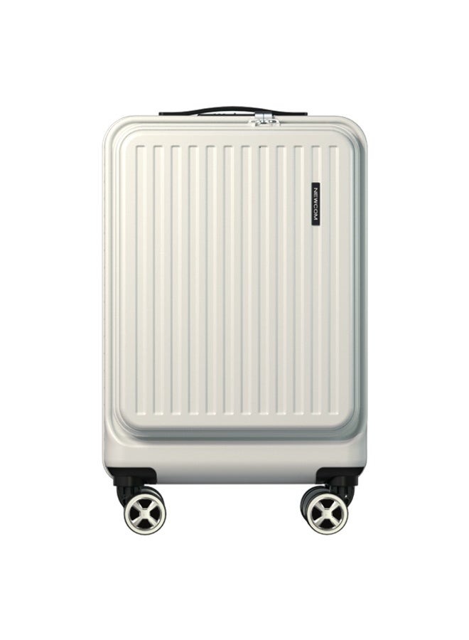 NEWCOM Travel Luggage PC Carry-on Luggage with Front Open Laptop Compartment Pocket Suitcase With Spinner Wheels Large Capacity Checked-in Luggage NEWCOM - Image 1