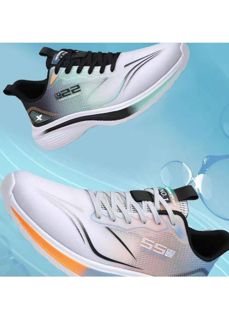 XTEP - Men's Mesh Ultra Light Carbon Plate Shock-Absorbing Racing Running Shoes - Image 1