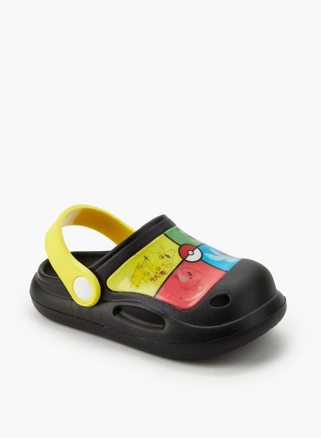 Pokemon Boys Printed School Clogs - Image 2