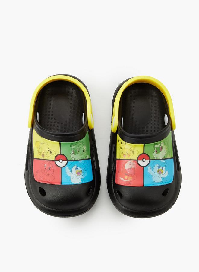 Pokemon Boys Printed School Clogs - Image 1