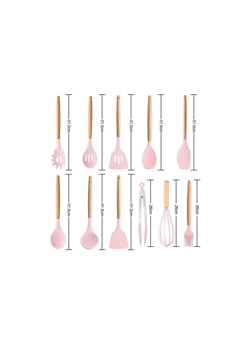 BBstore Silicone Cooking Utensils Set Of 12 Pieces Food Grade  - Image 2