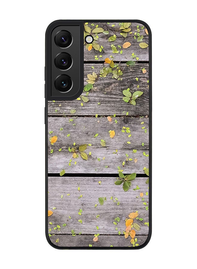 Stylizedd Rugged Black edge case for Samsung Galaxy S21 FE 5G Slim fit Soft Case Flexible Rubber Edges Anti Drop TPU Gel Thin Cover - Backyard Patio - Image 1