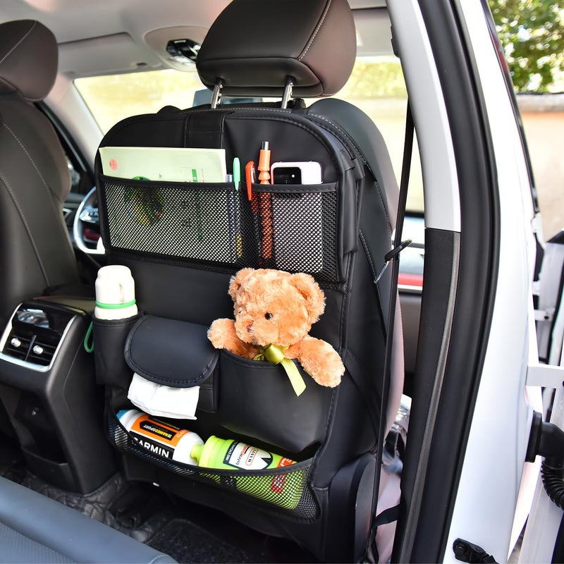 VEHIRIE Car Backseat Organiser - Black - Image 3