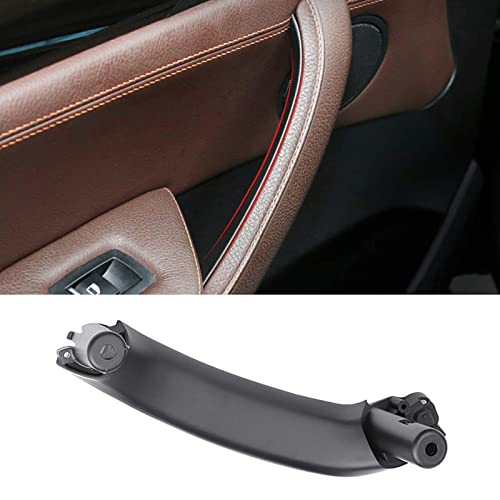 Jaronx Compatible with BMW X3 F25/ X4 F26 Door Handle, Upgraded Inner Left Rear Passenger Side Door Pull Handle Replacement for X3 2010-2016, X4 2014-2017(Left Black) - Image 1