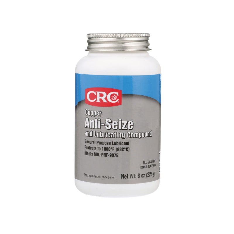 مركب تشحيم مضاد للالتصاق من CRC نحاسي SL35901 8 أونصة وزن مضاد للالتصاق للشقوق والمحامل والفلنجات والرؤوس