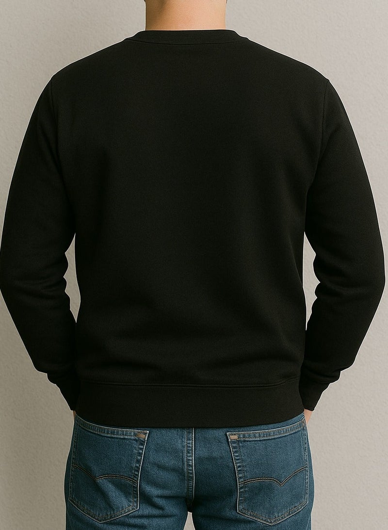 UAE National Day Arabic Calligraphy Sweatshirt – Patriotic Typography Design | Unisex Emirati Pullover - Image 4