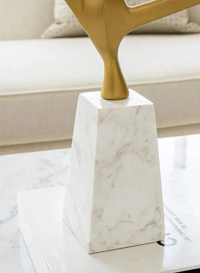 KNOT HOME Jean Butterfield Marble Based Statue Knot Home Designer Accessory for Bedroom Living Dining Room Office Area Décor