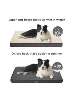 Bedsure Dog Bed For Large Dogs  Big Orthopedic Dog Bed With Removable Washable Cover, Egg Crate Foam Pet Bed Mat, Suitable For Dogs Up To 65 Lbs  - Image 5