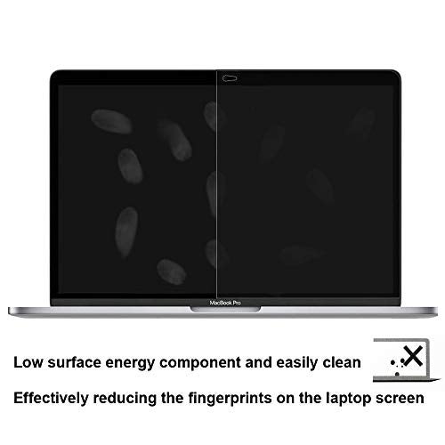 OJOS Screen Protector Glossy Film Compatible with 2018 New MacBook Air 13 Inch (Model: A1932) Anti Scratch and Bubble Free Screen Cover (Gloss Clear) - Image 2