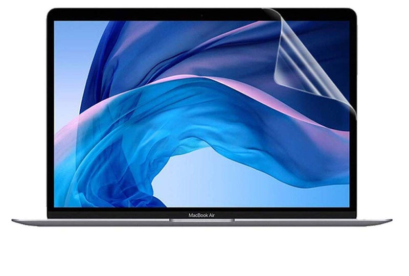 OJOS Screen Protector Glossy Film Compatible with 2018 New MacBook Air 13 Inch (Model: A1932) Anti Scratch and Bubble Free Screen Cover (Gloss Clear) - Image 5