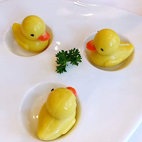 HengKe 3D Duck Soap Silicone Mold, Duckie Silicone Fondant Mold for Baby Shower Cake Topper,Decoration Candle Bath Bomb Resin Mould Chocolate,Polymer Clay,Soap,Crafting Projects - Image 4