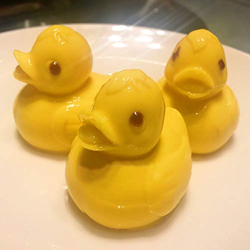 HengKe 3D Duck Soap Silicone Mold, Duckie Silicone Fondant Mold for Baby Shower Cake Topper,Decoration Candle Bath Bomb Resin Mould Chocolate,Polymer Clay,Soap,Crafting Projects - Image 5