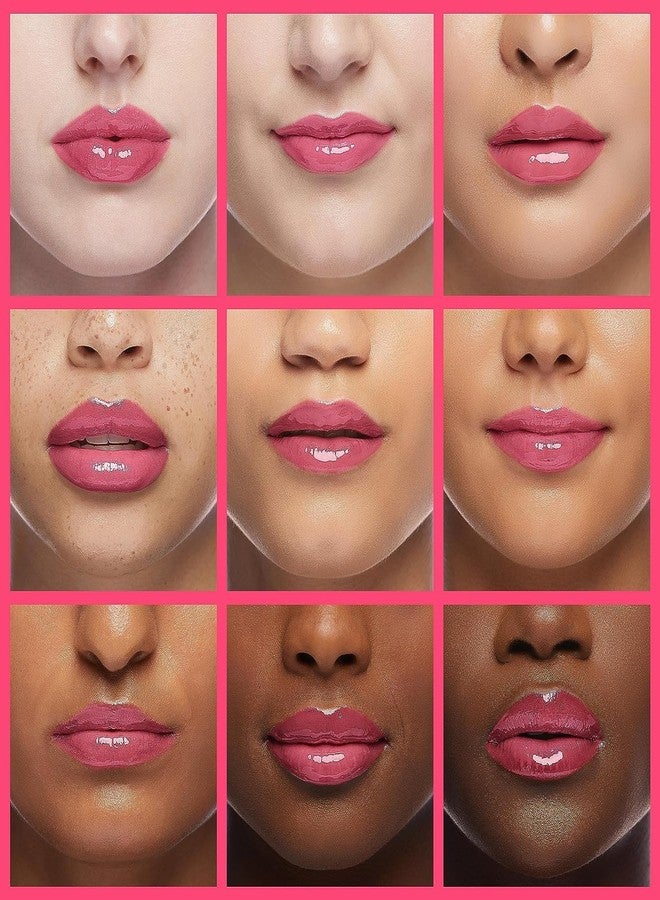 Fovcos Hydrating Lip Glow Oil, Moisturizing Lip Glow Oil, Lip Plumper Gloss, Transparent Lip Gloss, Lip Oil, Plumping Lip Oil, Lip Balm, Tinted Lip Balm Lip Care (2PCS Cherry) - Image 4