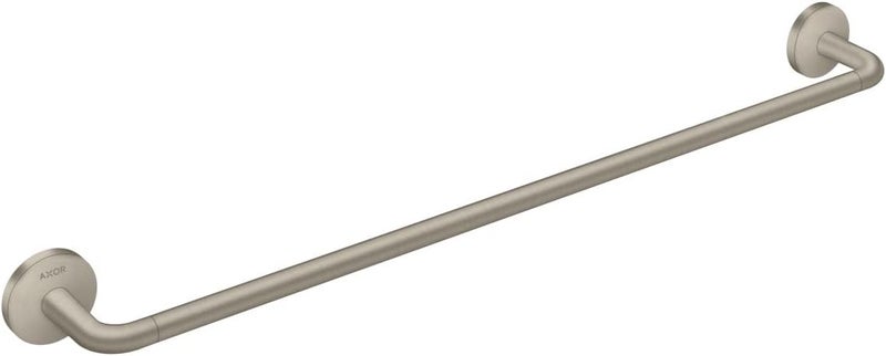 AXOR AXOR Universal Circular 26inch Modern Towel Bar 24 in Brushed Nickel 42860820  - Image 1