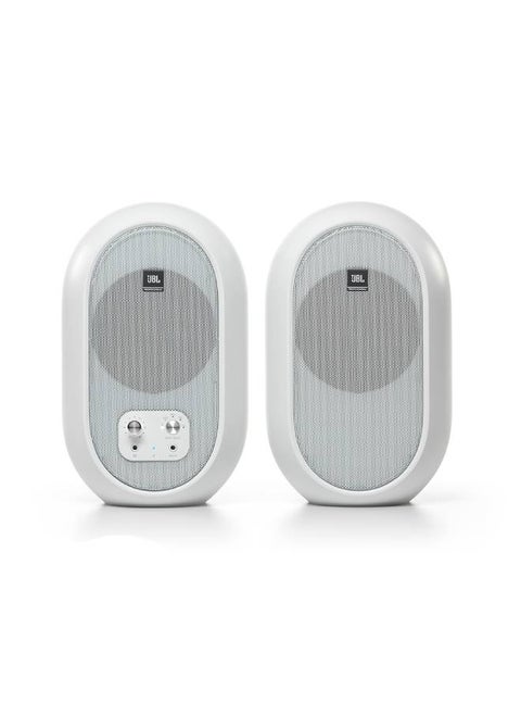 JBL 104 Studio Monitors Bluetooth, white