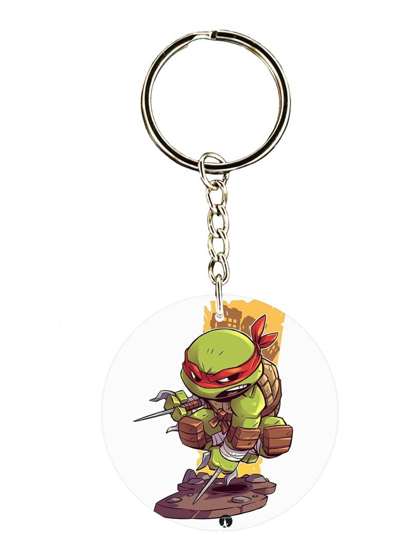 RKN Teenage Mutant Ninja Turtles Double Side Printed Keychain