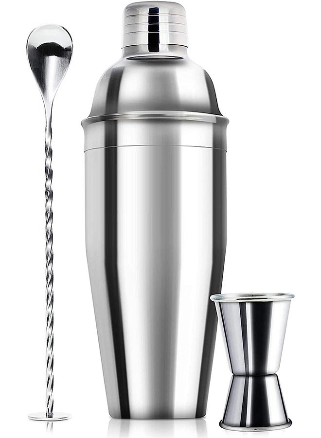Saudi Shaker Arabest Cocktail Shaker Set, Professional 750ml Stainless Steel Mixer ...