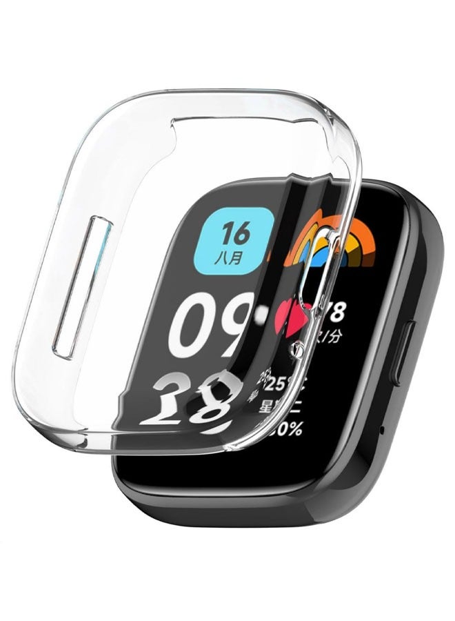 2-Pack Case Compatible With Xiaomi Redmi Watch 3 lite/ Xiaomi Redmi Watch 3 ActiveTPU Shockproof Protective Case - Image 3