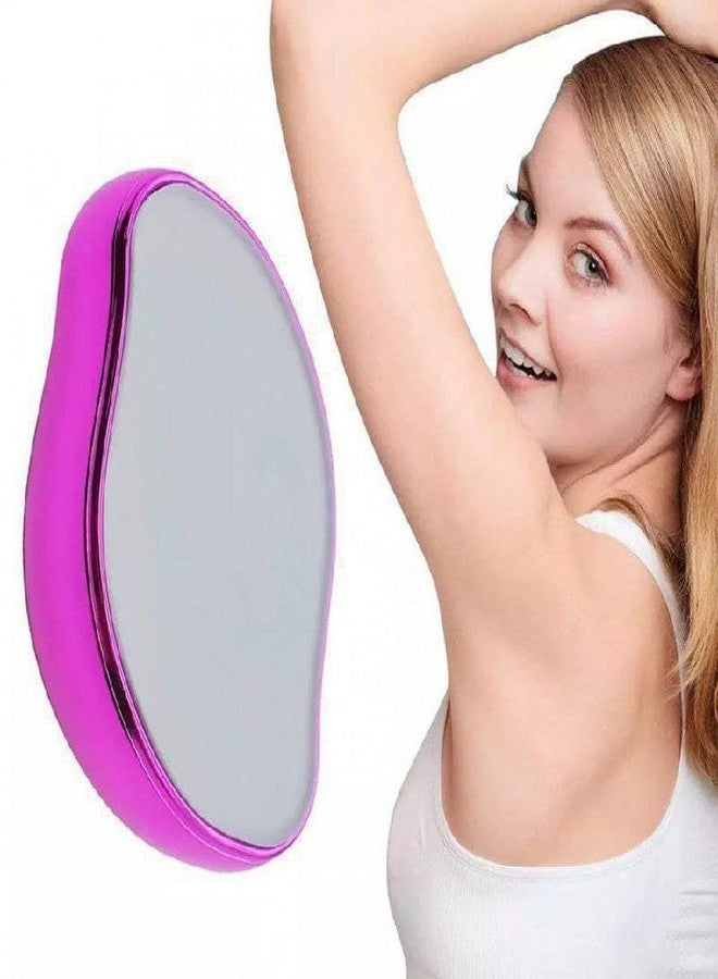 LASALE مزيل شعر كريستالي من لاسال للنساء والرجال، بتقنية النقاط النانوية البلورية المطورة، مزيل شعر كريستالي للنساء، مزيل شعر غير مؤلم للنساء، قابل لإعادة الاستخدام، حجر لإزالة الشعر غير المؤلم - Image 3