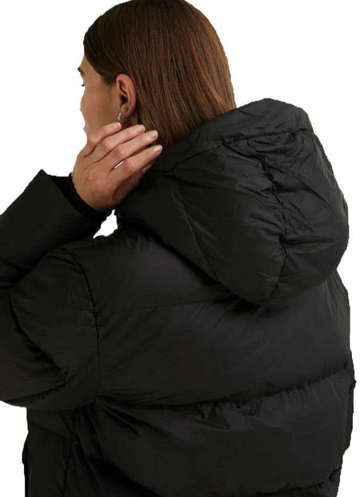 Waterproof Bomber Zipped Jacket With Removable Hood - Image 2