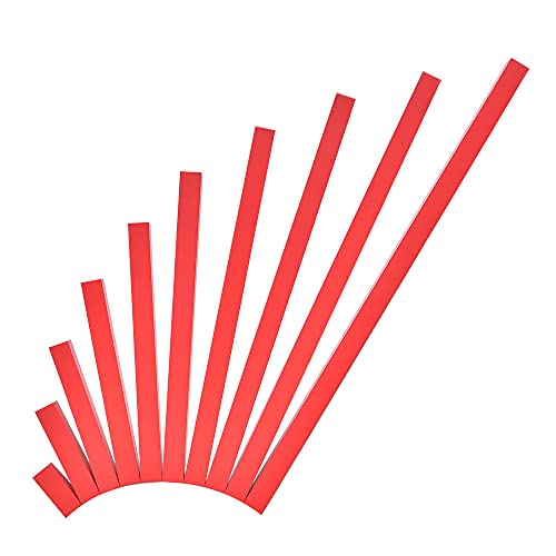 Kghios Montessori Long Red Rods Montessori Sensorial Toys Material for Toddlers Children Kids Educational Tools Preschool Learning 5CM50CM - Image 1