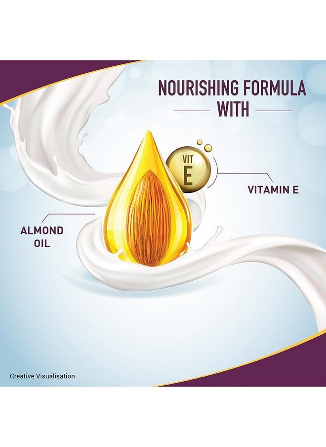 Bajaj - Almond Drops Non-Sticky Body Lotion | Long Lasting Moisturization | Almond Oil & Vitamin E | Nourished And Smooth Skin | 600 Ml - Image 1