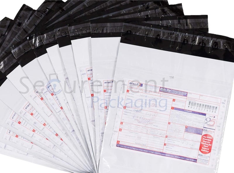 SECUREMENT Security Poly Courier bag Envelopes with POD pouch (6 x 8 inches) - 1000 Packs - Image 4