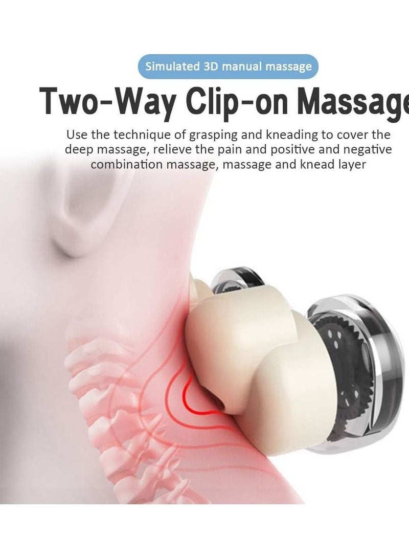 Generic Electric Travel Neck Massage Pillow, U-Shaped Memory Foam Kneading Head & Neck Support Pollow, For Pain Relief, For Airplane, Train, Bus  - Image 5