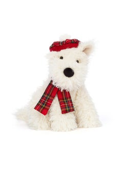 Jellycat Winter Warmer Munro Scottie Dog Stuffed Animal, 8 Inches | Dogs & Puppies Plush Toy | Classic Children'S Gift | Christmas  - Image 1