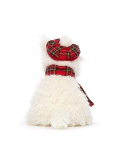 Jellycat Winter Warmer Munro Scottie Dog Stuffed Animal, 8 Inches | Dogs & Puppies Plush Toy | Classic Children'S Gift | Christmas  - Image 3