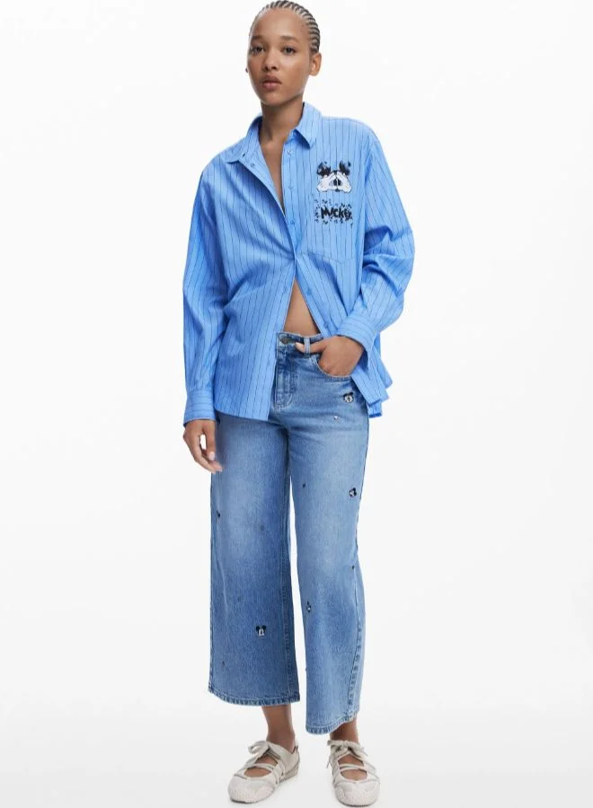 Mickey striped shirt