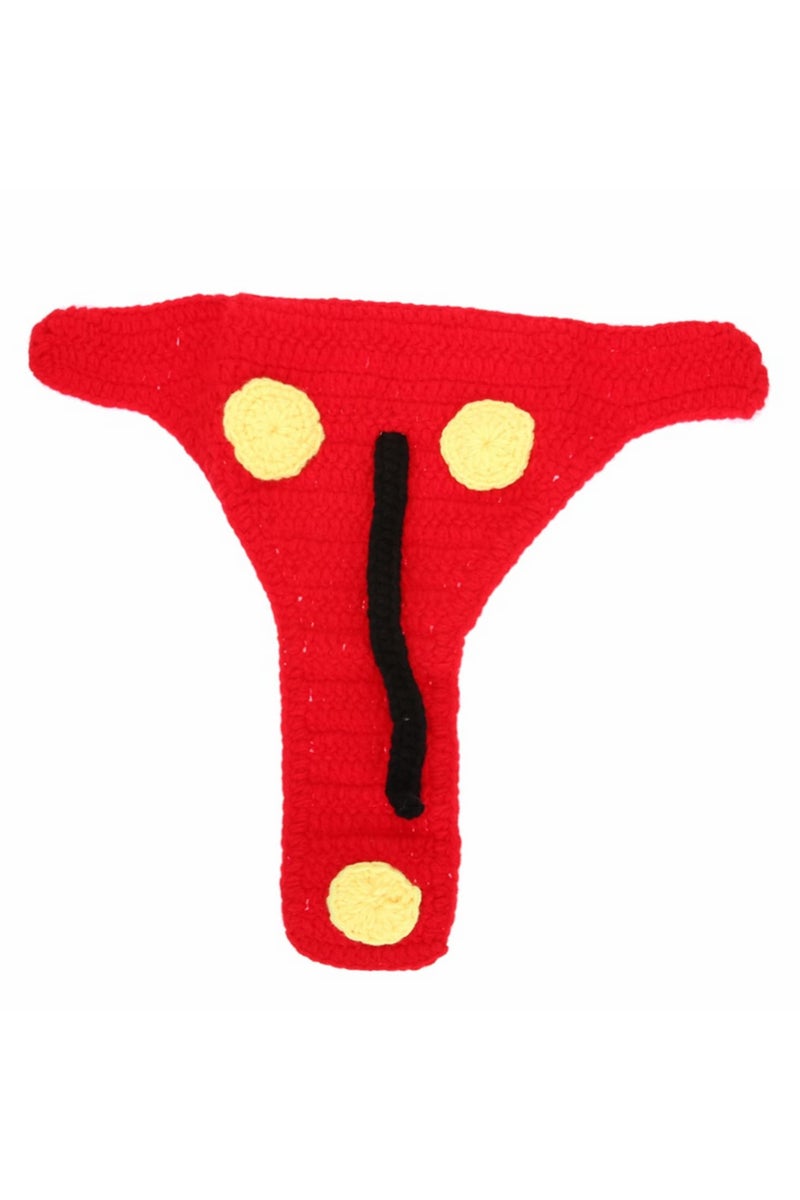 3Pcs Set Hat Short Pants and Socks Newborn Baby Girls Boys Crochet Knit Costume Photography Prop Outfits for 0-6 Months Baby Soft Comfortable Summer Outfit  - Image 3
