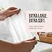 MightyGood. Wipe That Tush Flushable Wipes 6 Packs of 50 300 Total Extra Large Soft Hypoallergenic FragranceFree With Aloe Vitamin E SepticSafe - Image 4