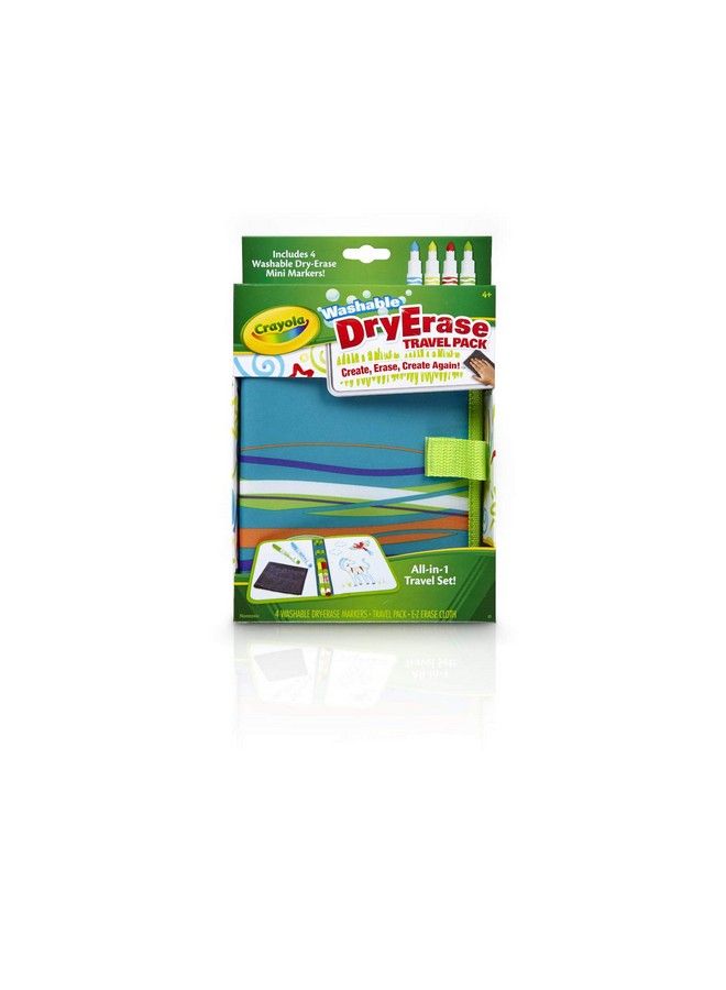 Crayola Washable Dry Erase Travel Pack Whiteboard For Kids Ages 4 5 6 7 - Image 2
