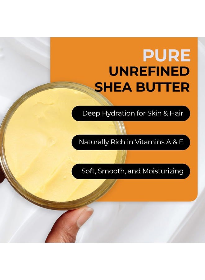 RA COSMETICS African Shea Butter 100% Natural 8 oz - Image 2