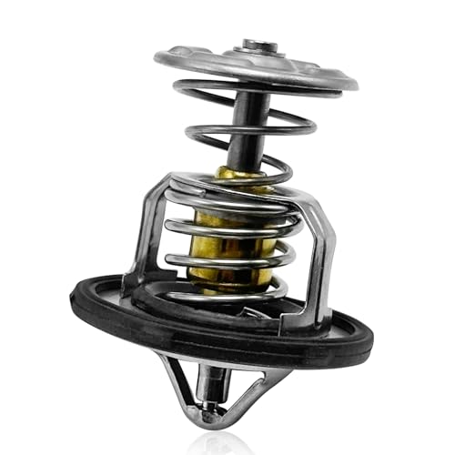 Hsbhlsnx 131-160 Engine Thermostat Compatible with Chevy Avalanche Camaro Caprice Colorado Corvette GMC Canyon Envoy Savana Cadillac Buick Hummer Pontiac Saab 131160 89018168 - Image 1