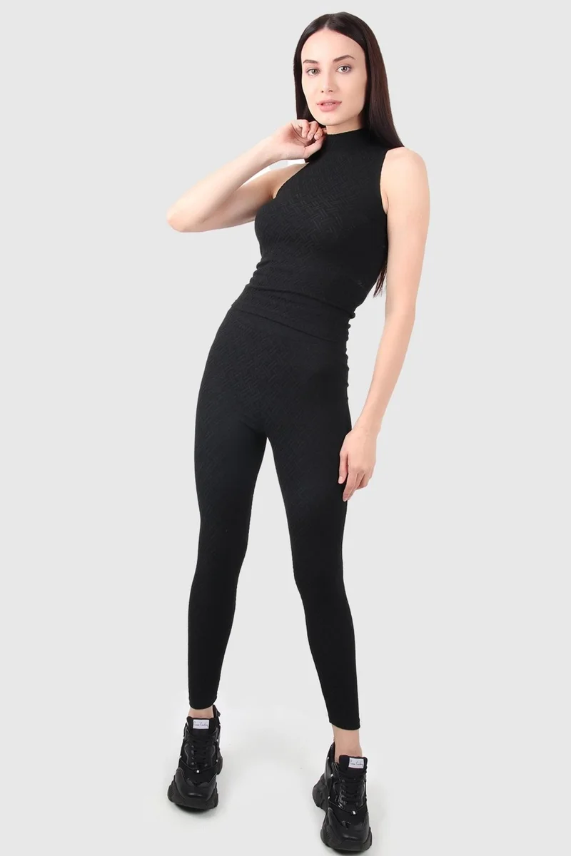 Alexander Gardi Turtleneck Sleeveless T-Shirt (19B3171)