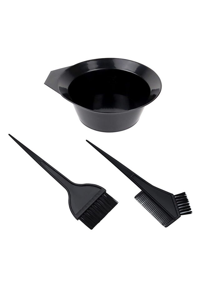 1st Choice 1st Choice Hair Dye Color Brush and Bowl Set, Tint Comb for Hair Tint Dying Coloring Applicator, (2 brushes+Mixing Bowl) …  - Image 1