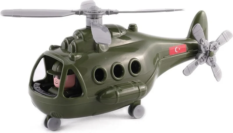 Lisinya Alpha Military Helicopter with Polesie Box - POL-68729