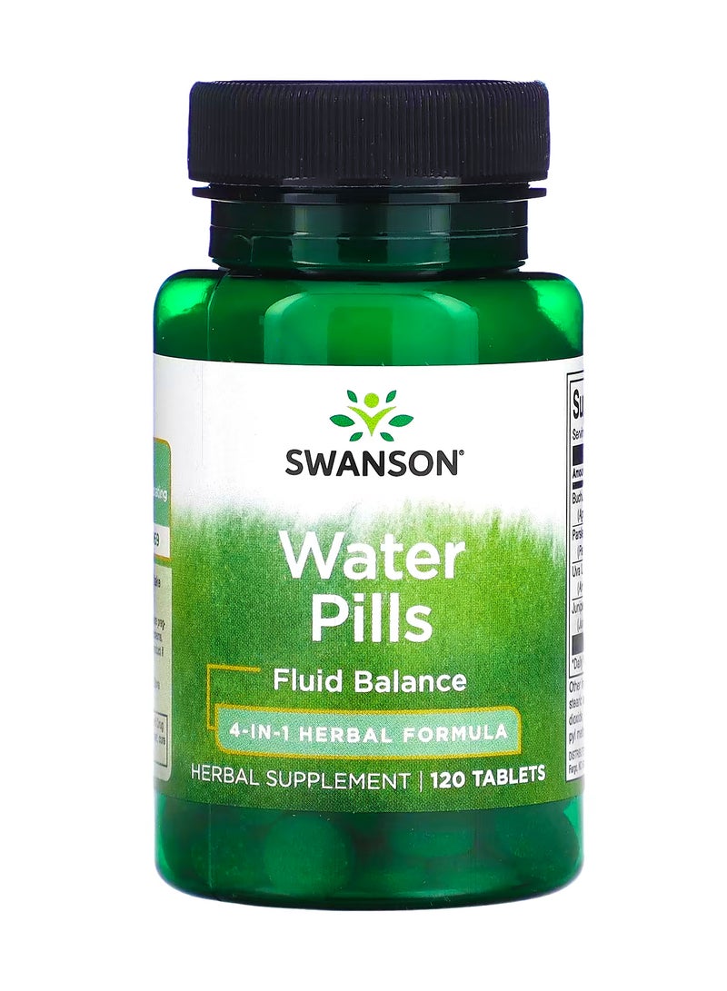 سوانسون حبوب الماء  120 قرصًا